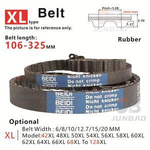 106-325mm XL 타이밍 벨트 모델은 60XL 100XL부터 128XL까지 고무 동기 DIY/CNC/3D 프린터용