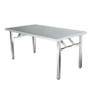 스텐 사각테이블 접이식 스텐식탁 야외 업소용 가정용