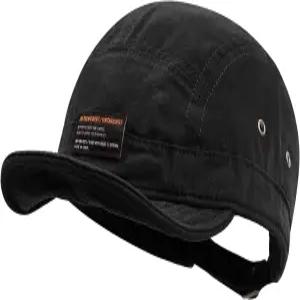 클라페 숏 브림 야구 모자 5 패널 소프트 빌 트럭커 플랫 스냅백 캐주얼 아웃도어 핏 아빠