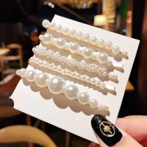 사이즈 5종 세트 집게핀 머리핀 다양한 진주 bwM9+2CBY