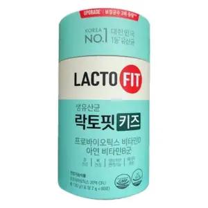 종근당건강 락토핏 키즈 유산균 프로바이오틱스 60포 1통