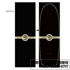 랜드 서핑보드 사포 스케이트보드 더블 워프 프로스트 댄스 타이드
