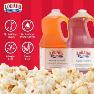 루아나 프리미엄 버터 팝콘 오일 갤런