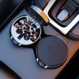 원터치 Z4R5O7H7 차량용 냄새차단 재떨이 컵홀더 휴지통 수납