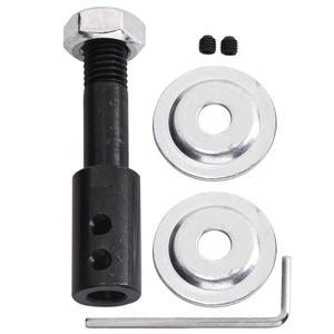 연삭 연마용 스핀들 어댑터 샤프트 모터 벤치 연마기 휠 연결 5-16mm 1 세트