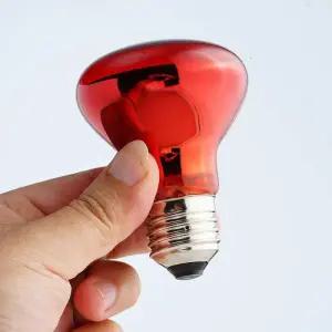 E27 가금류 가열 전구 25W-100W 파충류 식물 양서류 애완 동물 가축 램프 도구에 대한 적외선 절연