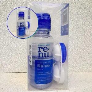 쌍문상회 렌즈세정액 편리한 보관 세척 세트 여행용품 60ml 휴대용