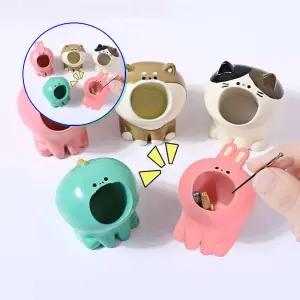 쌍문상회 손발톱정리 4종 귀여운 보관 네일비트거치대