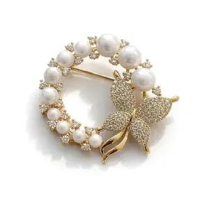 (삽)모리스 진주 브로치 2종