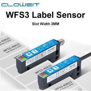 1PCS 40N415 비 투명 라벨 감지 전기 눈 슬롯  광전 스위치 센서 자체 접착 기계