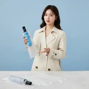 (사이즈 우산지퍼백10P)휴대용 우산 보관 파우치 10P 반투명 지퍼백 젖은 커버 방수 케이스