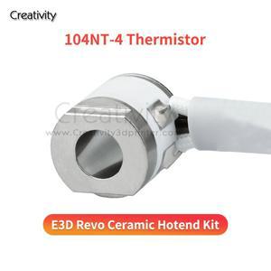 Revo 히터 세라믹 핫엔드 키트 올인원 바이메탈 노즐 키트용 가열 블록 104NT 서미스터 24V 40W