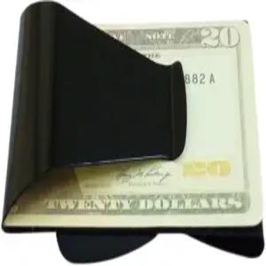 남편 아빠 아내를 위한 이머징 슬림 클립 양면 머니 신용카드 홀더 지갑 스테인리스 스틸