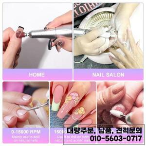 45000RPM 전기 네일 드릴 머신 젤 폴리시를위한 저소음 충전식 휴대용