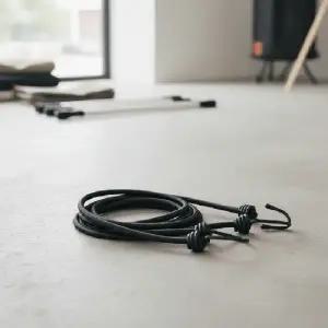 (사이즈 탄성로프 1.4m)캠핑 타프 스트레치코드 텐트 고정 밴드 1.4m 1.6m 고탄성 로프