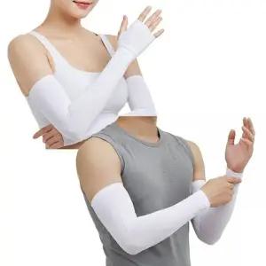 시원한 원단 핸드 커버 쿨토시 화이트 팔토시 손등쿨 등산쿨 골프쿨 골프팔 여성쿨 남성쿨