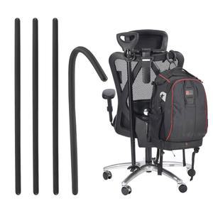 4팩 구부릴 있는 지팡이 홀더 워커 롤레이터 모빌리티 스쿠터 휠체어용 고정 그립버 후크 부착물이 손이 닿는 곳에 물건을 걸어 보관할 액세서리