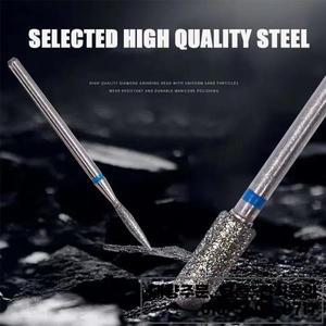 매니큐어용 네일 드릴 머신 비트 텅스텐 강철 젤 제거 연마 도구 6개/세트