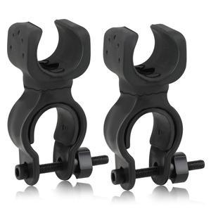 피리우오 2개 보행용 지팡이 홀더 유니버설 홀더 롤레이터 액세서리 강력한 목발 스틱 브래킷 액세서리 휠체어 모빌리티 스쿠터