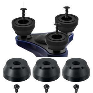 교체용 나사산 고무 지팡이 팁스 미끄럼 방지 마모 디자인의 고무 사용하기 쉽습니다