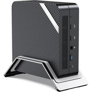 미니스포룸 UM773 라이트 미니 PC AMD Ryzen 7 7735HS(8C / 16T, 최대 4.75GHz) 베어본 소형 PC, RAM/SSD /OS, 2xHDMI(4K), 1xUSB4(8K) 출력, 라데온 680M 그래픽스 2.5G LAN 데스크탑 컴퓨터