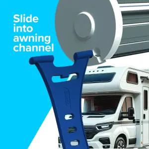 캠코 퀵셋 RV 차양 파티 조명 걸이 - 7팩 캐노피용 안전하게 걸 수 있는 캠핑 필수품 쉬운 야외 조명을