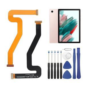 삼성 갤럭시 탭 A8 10.5인치(2021)용 LCD 화면 디스플레이 케이블 교체 SM-X200 SM-X205 메인보드 플렉스 리본 10.5인치 드라이버 포함