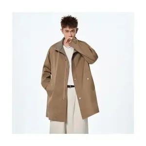 키체샵 남성 트렌치 하프 코트 봄가을 크루소 문직 차이나 자켓 점퍼 HO3