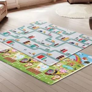 양면 놀이방매트 대 메트 놀이 거실 아기 국민 애기 층간소음매트 아기매트 놀이매트 거실매트