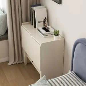 듀얼 폴딩 책상 데스크 슬림 공부 테이블 접이식 공간활용