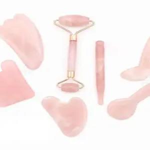 다용도 케어 천연옥 괄사 셀프 라인 관리 스톤 페이스 근육 뷰티 얼굴 목 마사지기