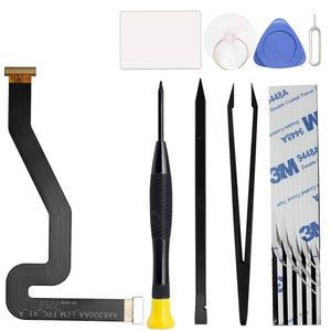 갤럭시 탭 A8 10.5 2021 LCD 디스플레이 플렉스 케이블 리본 교체 수리 부품, SM-X200, SM-X205, 툴킷 지원