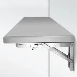 스테인레스 접이식 테이블 벽고정 편의점 적재 테라스