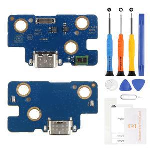 삼성 갤럭시 탭 A8용 10.5 X200 USB 타입-C 충전 포트 플렉스 케이블 교체 도구 - SM-X200 SM-X205 모델(독 커넥터 보드 수리 키트)과 호환됩니다