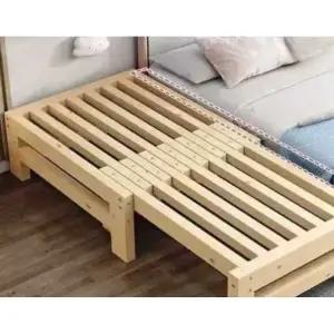 접이식 원목침대 프레임 자취방 침대틀 평상 간이