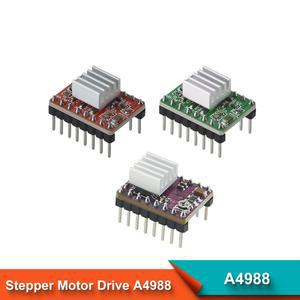 방열판 스텝스틱 스테퍼 모터 드라이버 캐리어 3D 프린터 부품 A4988 4 층 PCB 교체 1.4 MKS GEN 보드