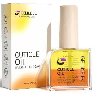 손톱을 위한 젤리크 EC 큐티클 오일 조조바와 비트 E의 천연 네일 꿀 - 큐티클이 건조한 손톱 피부를