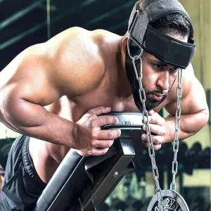 헬스 목하네스 넥하네스 체인 포함 목 넥 강화 운동 목근육강화 목단련 승모근강화