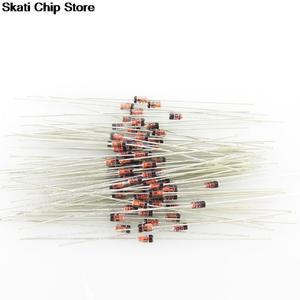 고속 스위칭 다이오드 hjxrhgal D0-35 크리스탈 1N4148 100개