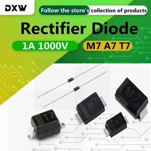 1N4007 SMA M7 A7 SOD-123 1206 M7F/M7 T7 0805 1A 1000V DIP개