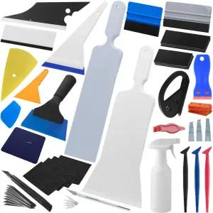 Arayker 자동차 창문 틴트 도구 키트 비닐 랩 앞유리 뒷유리 스퀴지 필름 포장용 설치