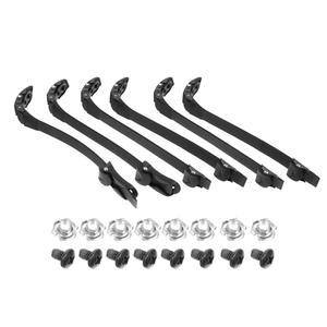 리오보 래칫 벨트 신발 액세서리 인라인 롤러 끈: 교체 나사 너트 스케이트 버클 스노보드 바인딩 부품 슈즈 장비 3세트