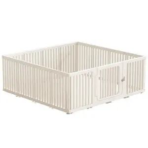 강아지펜스 가림막 분리 안전문 반려견 울타리 애완견 휀스 케이지 가드 철장 철망 펫룸