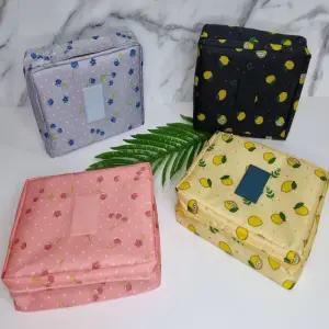 다용도 화장품 속옷 사각 여행용 수납 대용량 파우치 다용도파우치 속옷파우치1229611