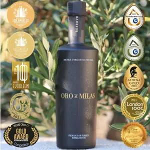 오로 디 밀라스 엑스트라 버진 올리브 오일 메메식 올리브로 제작 PDO 인증 멀티 어워드 수상 튀르키예