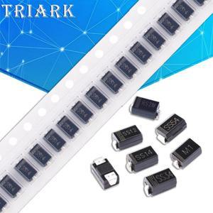 100개 숏키 다이오드 M1 M4 M7 SS12 SS110 RS1M ES1D SMA 정류