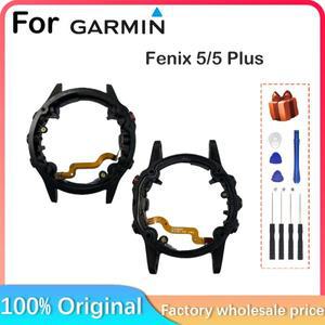 Garmin Fenix 5 /5Plus 시계 케이스 중간 프레임 버튼 플라스틱 유지 보수 교체 액세서리
