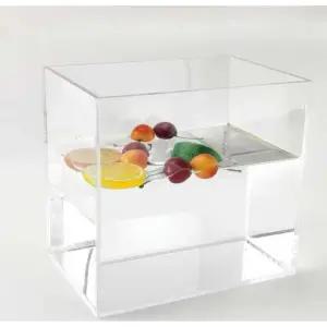 촬영용 아크릴 수조 사각 콘텐츠 트레이 연출 어항 플라스틱