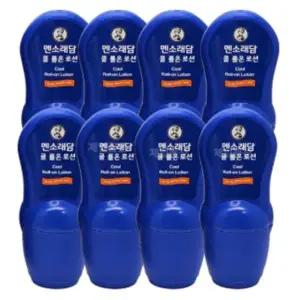 맨소래담 쿨 롤온 로션 50ml 바르는 쿨링 8개