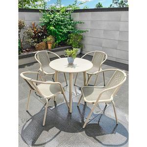 펜션 발코니 옥상 편의점 야외용 야외의 트 인 사각형 스텐 원목 야장 원형